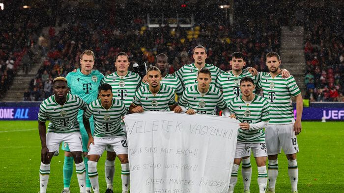Az FTC játékosai együttérzésükről biztosították a csapat szurkolóit.