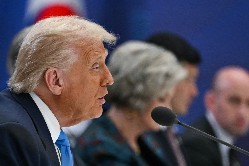 Donald Trump amerikai elnök (Fotó: AFP)