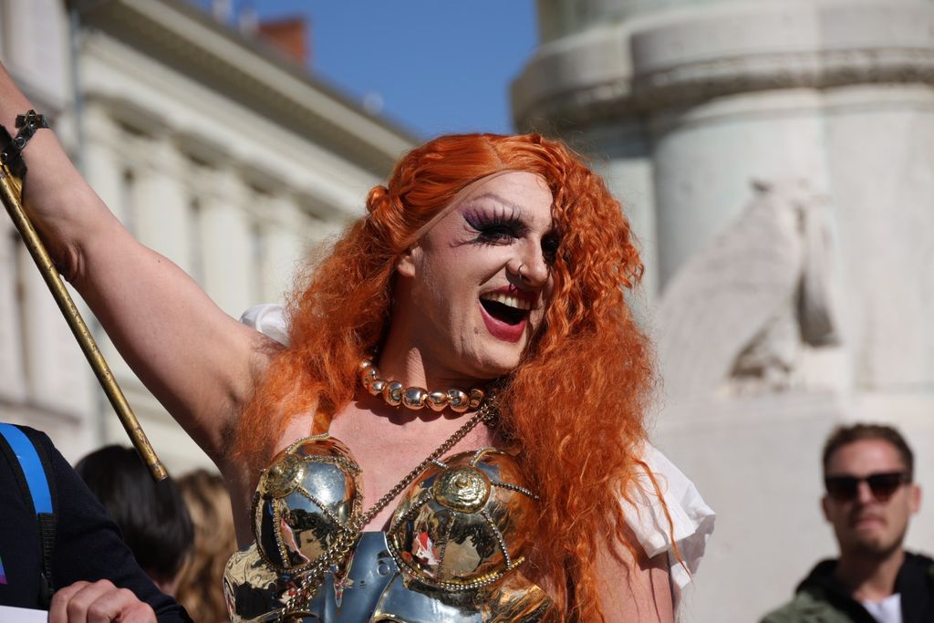 pécsi Pride felvonulás