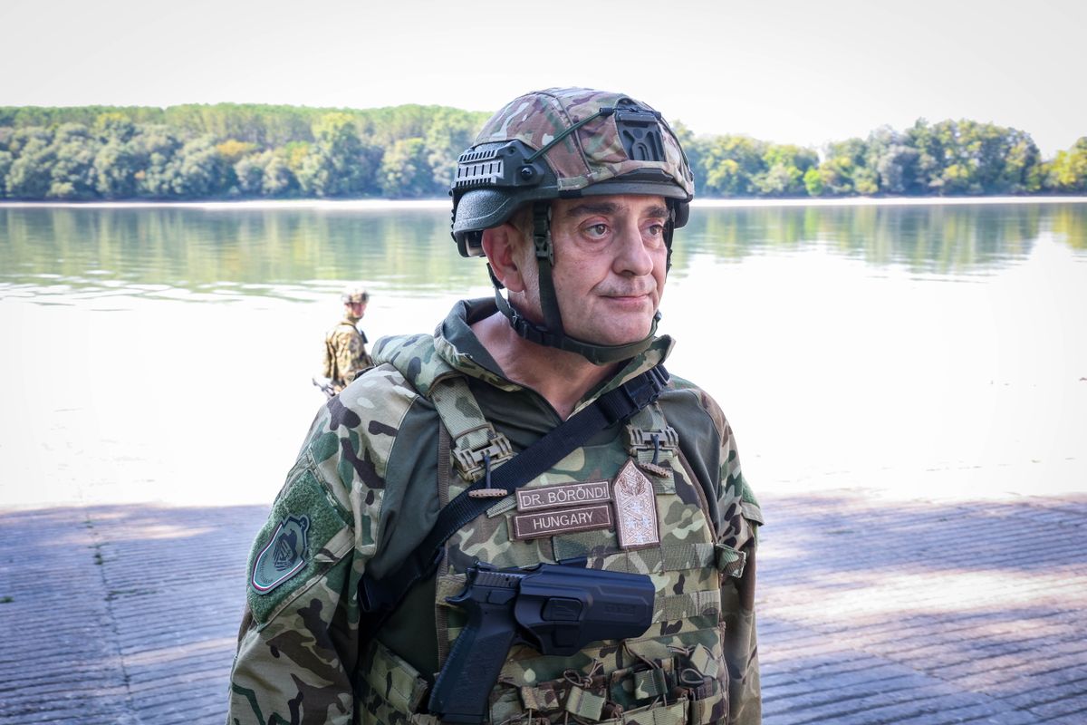 Böröndi Gábor a Magyar Honvédség vezérkari főnöke (Fotó: Kiss Dániel / MTI Fotószerkesztőség)