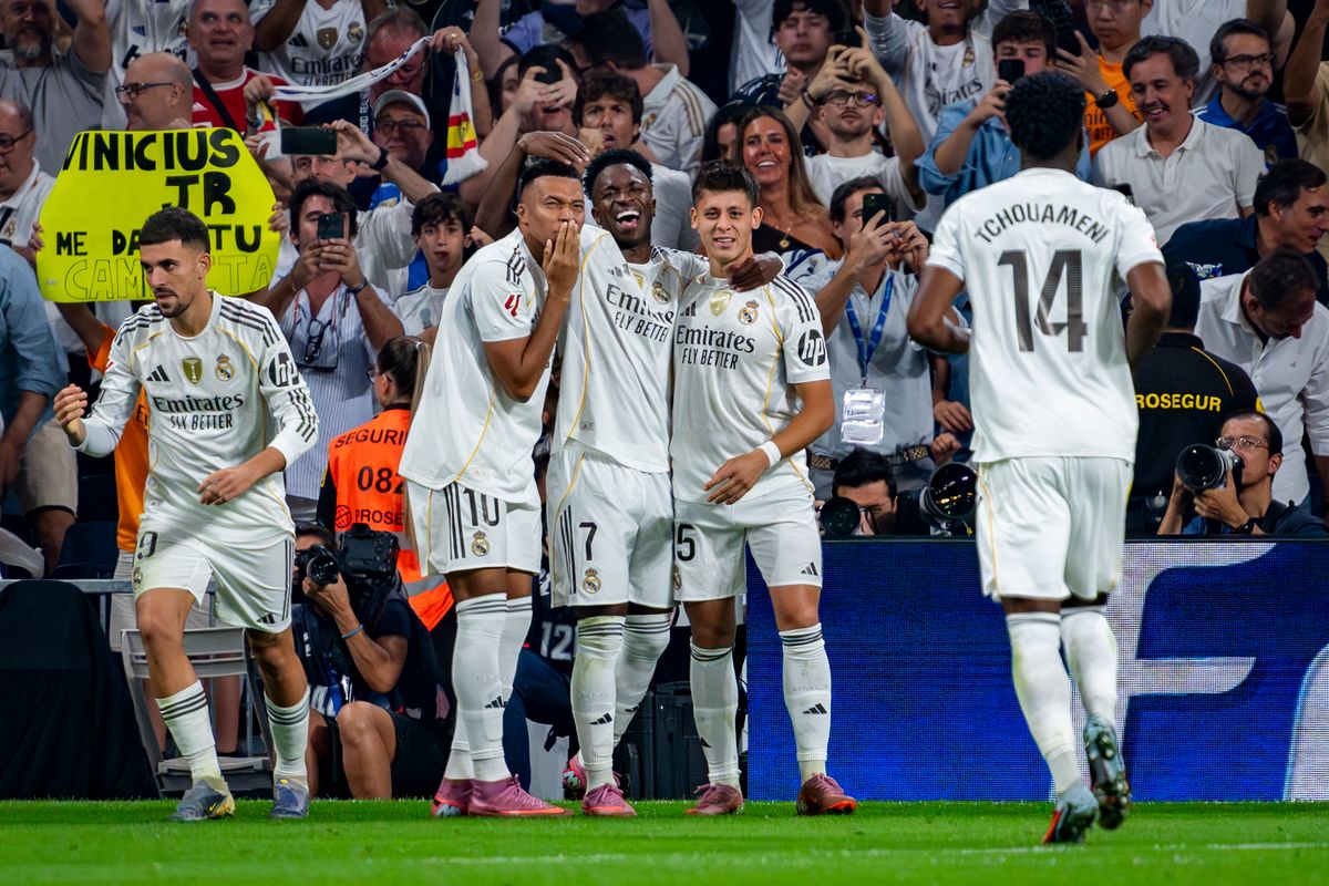 Kylian Mbappé és Vinícius Júnior is kivette a részét a Real Madrid győzelméből