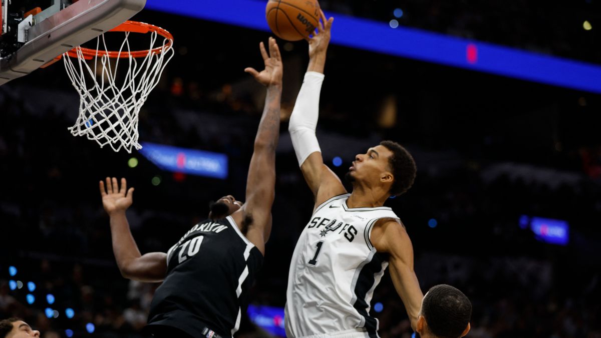 A San Antonio Spurs francia játékosa Victor Wembanyama kiváló formában kezdte az alapszakaszt.