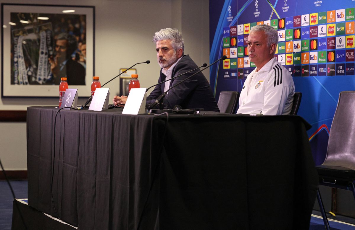 José Mourinho a meccset követő sajtótájékoztatón