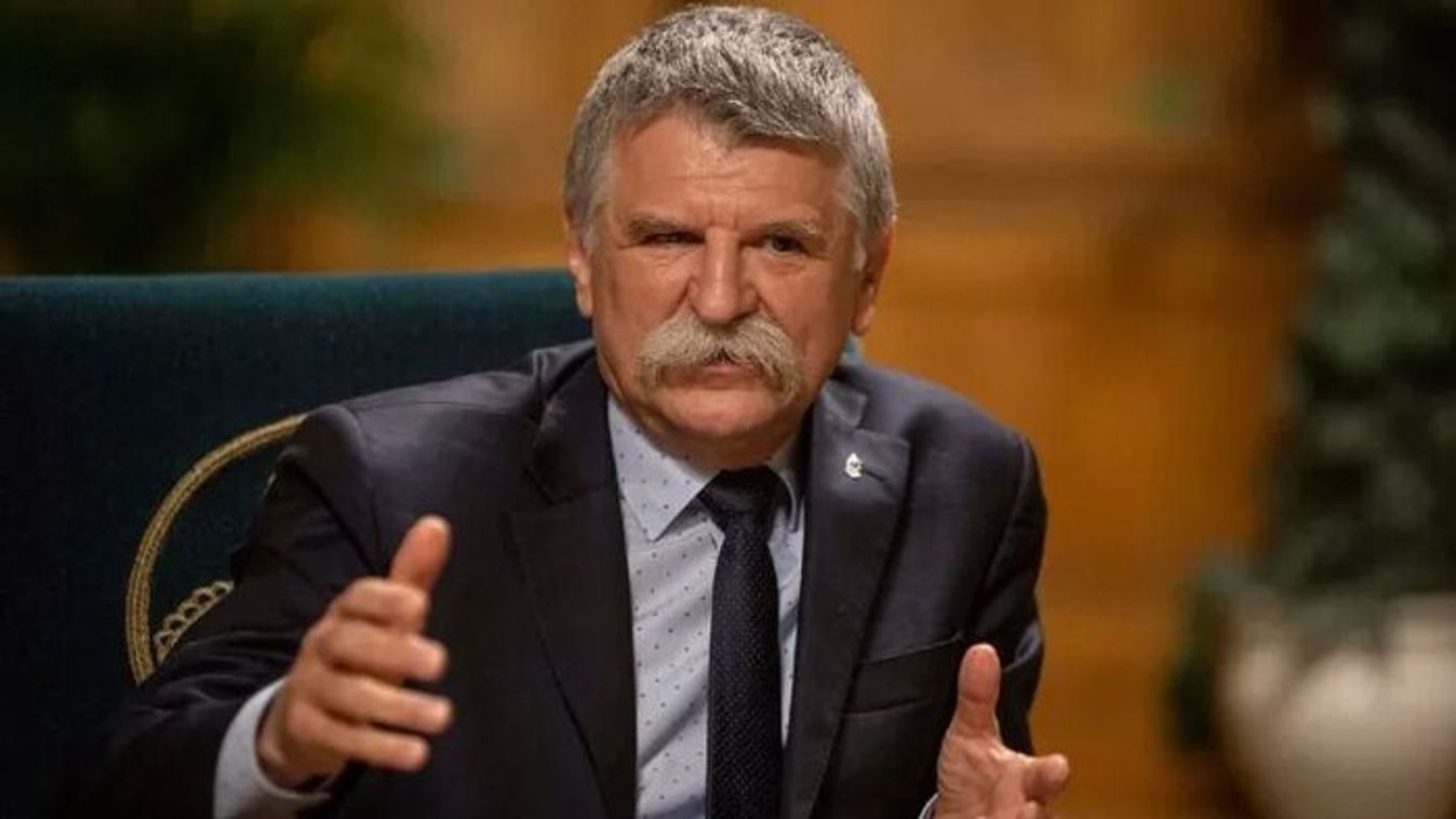 Laszlo Kover, Speaker of the National Assembly (Source: Hirtv/Screenshot)