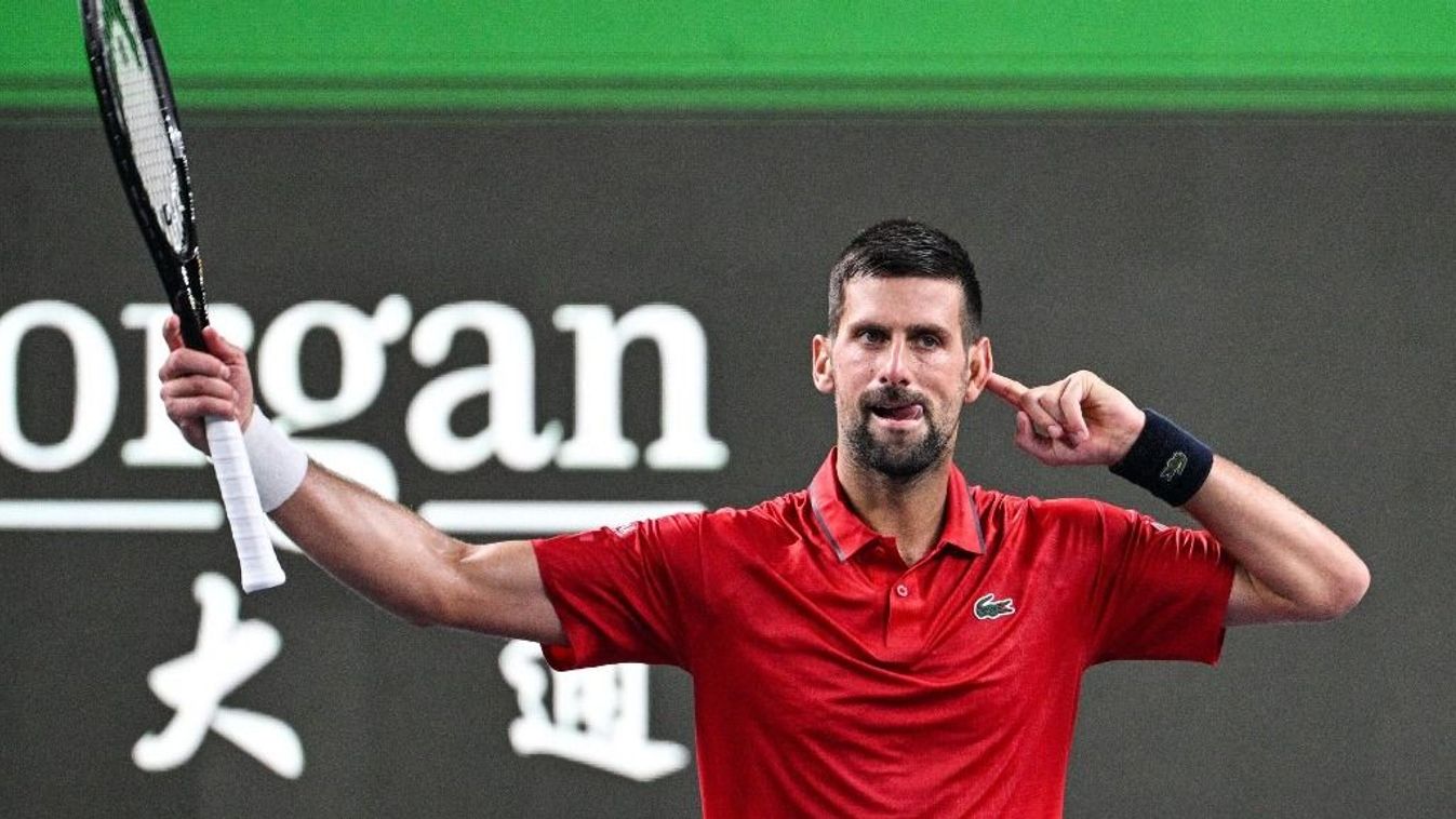 Novak Djokovics a nehéz körülmények ellenére imád Sanghajban játszani