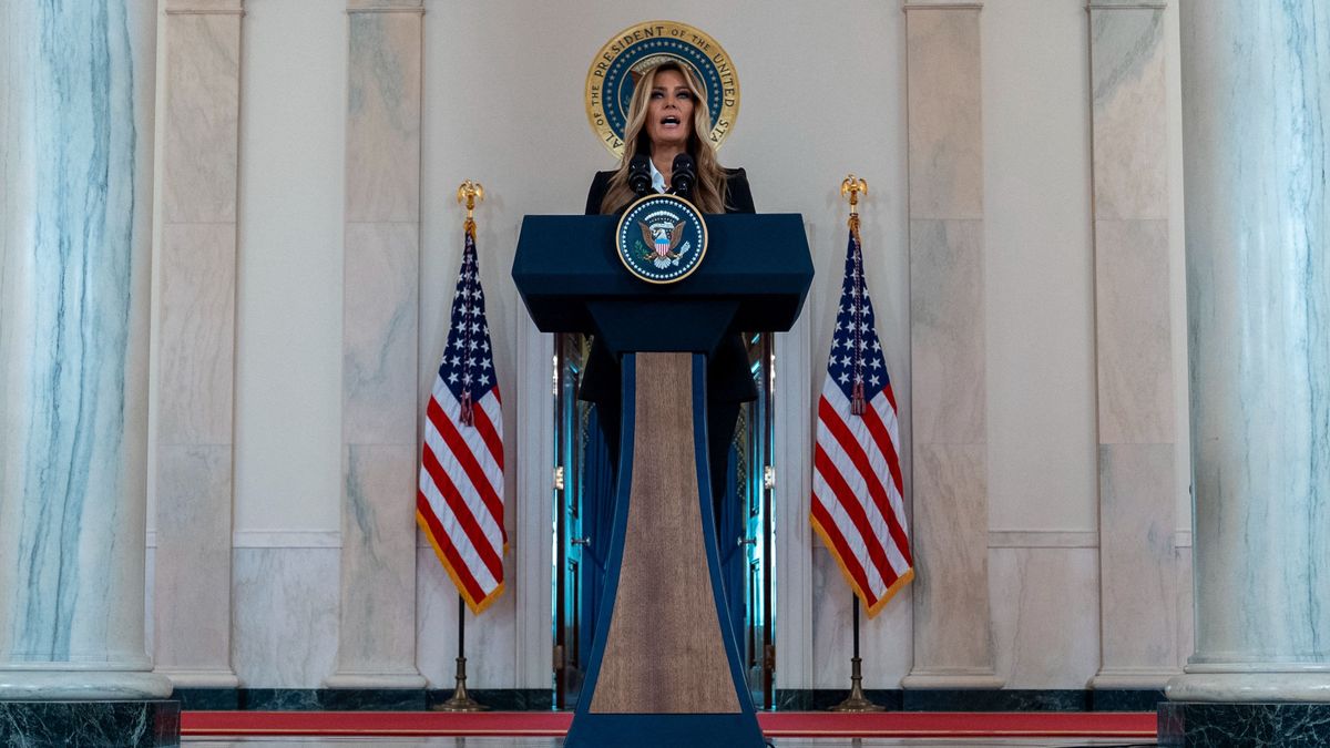 Melania Trump: Nyolc ukrán gyerek tért haza családjához