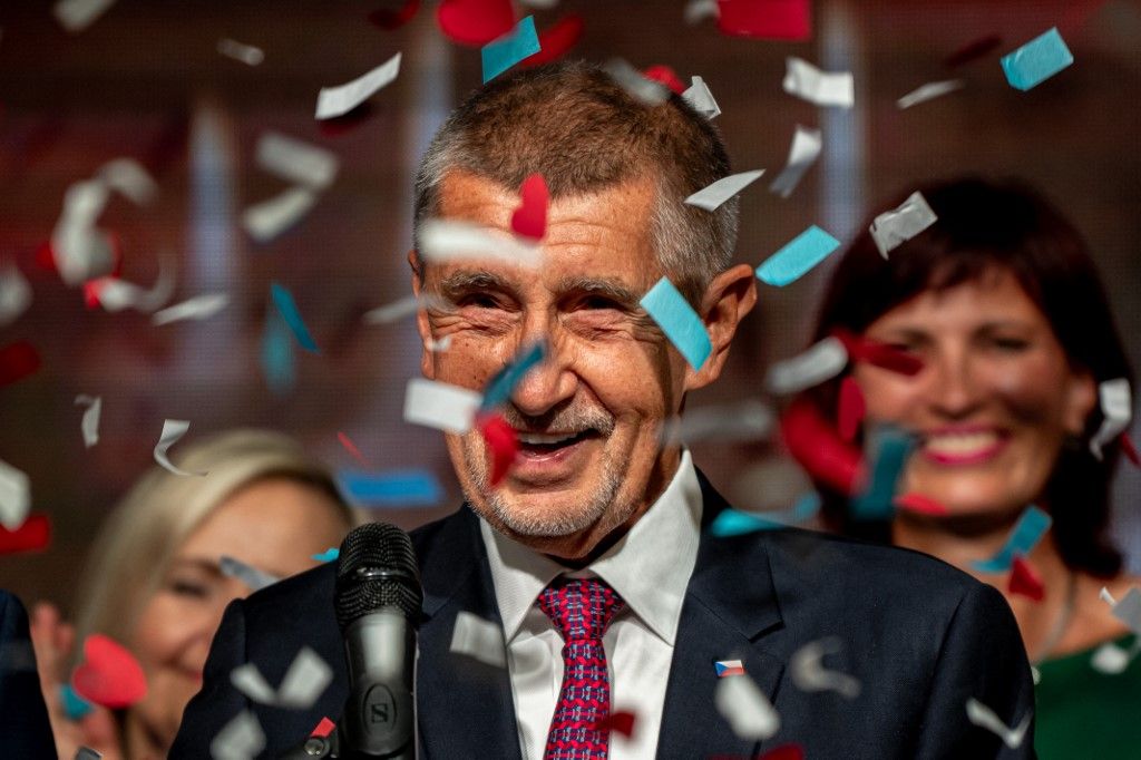 Anderj Babis (Fotó: LUKAS KABON / ANADOLU)