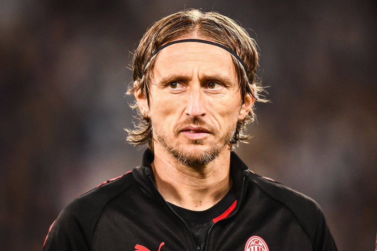 October 5, 2025, Turin, Italy, Italy: Luka MODRIC of AC Milan during the Serie A match between Juventus FC and AC Milan at Allianz Stadium on October 05, 2025 in Turin, Italy. (Credit Image: © Matthieu Mirville/ZUMA Press Wire)