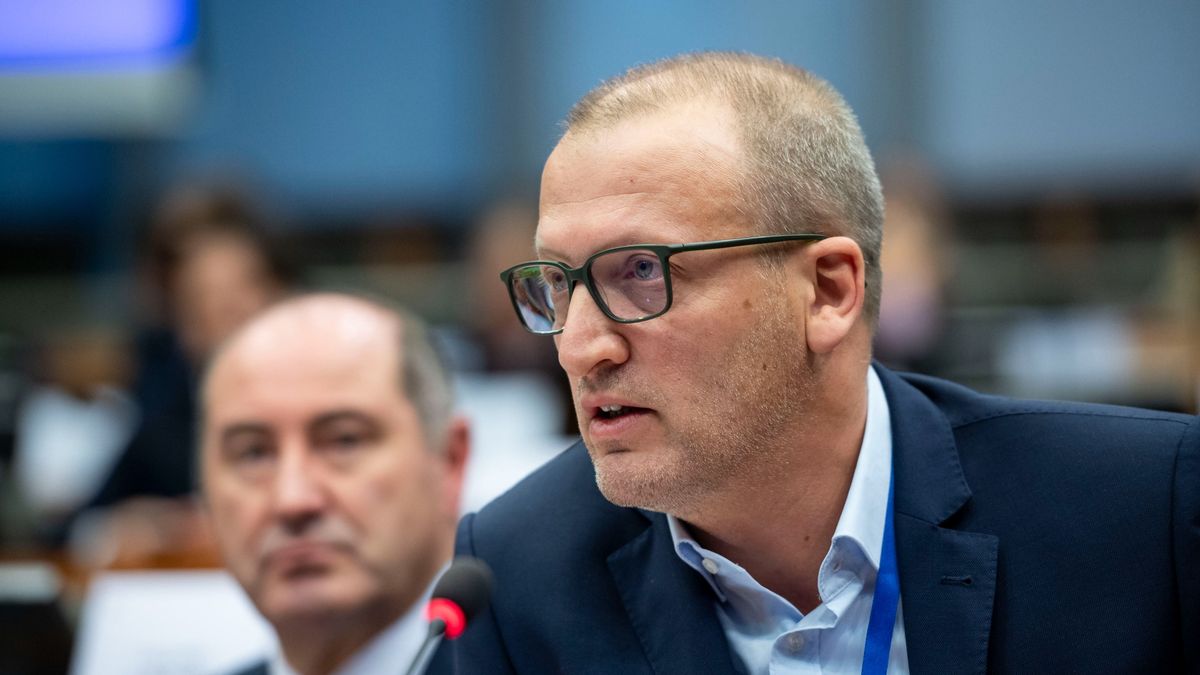 Brüsszel, 2024. december 3.
Tarr Zoltán, a Tisza Párt EP-delegációjának vezetője felszólal az Európai Parlament Kulturális és Oktatási Bizottságának (CULT) ülésén Brüsszelben 2024. december 3-án.
MTI/Bodnár Boglárka