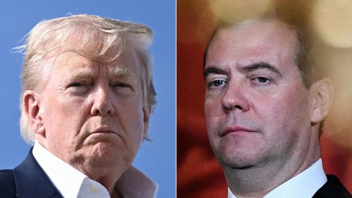 Medvegyev ezúttal Trumpnak üzent