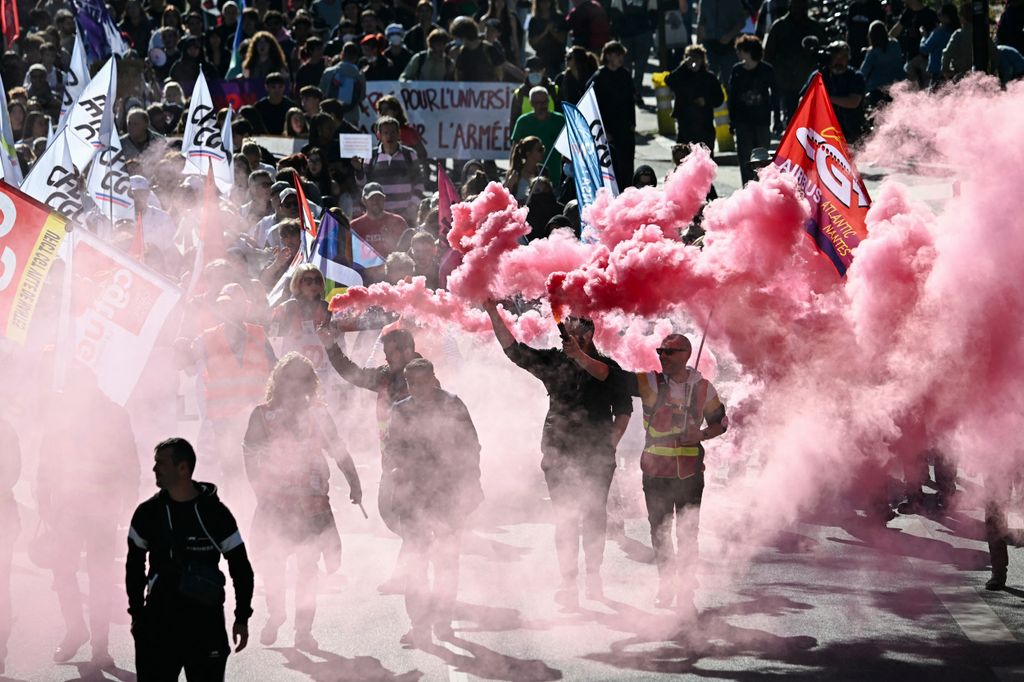 FRANCE-SOCIAL-STRIKE-UNIONS-DEMO