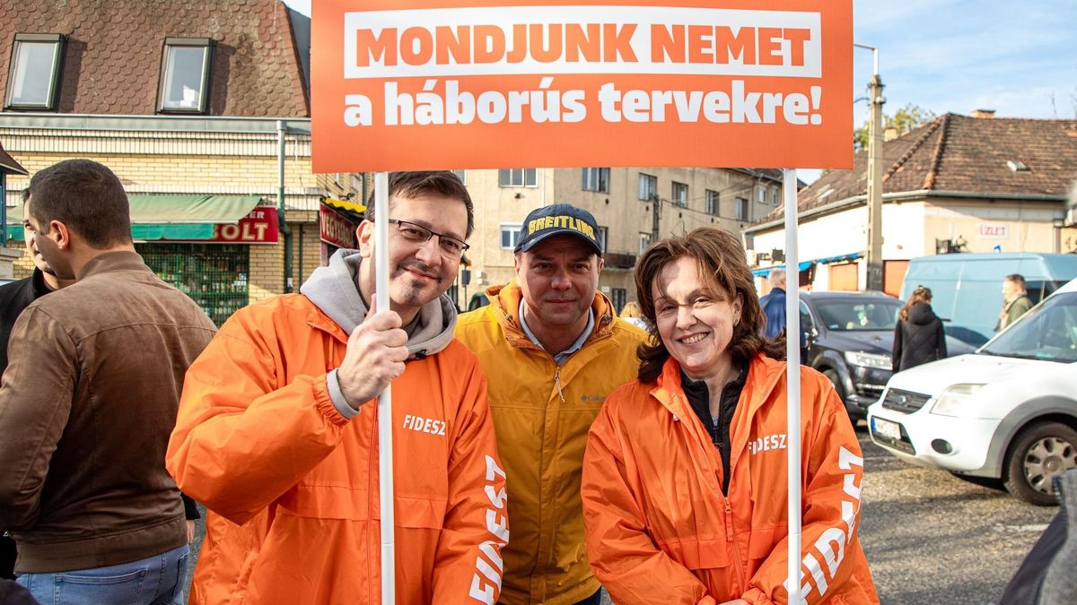 Nyitrai Zsolt: mondjunk nemet a háborús tervekre!