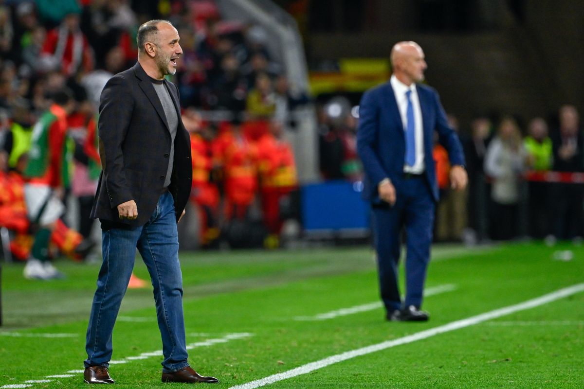 Az örmény kapitány, Egise Melikjan gratulált Marco Rossi magyar válogatottjának