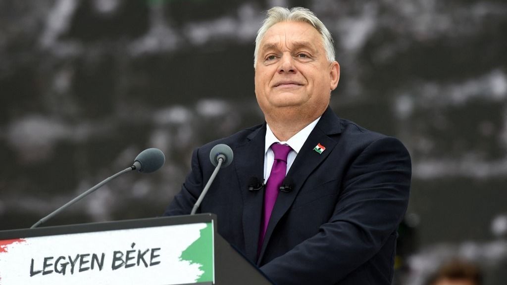 Orbán Viktor (Fotó: NurPhoto via AFP)