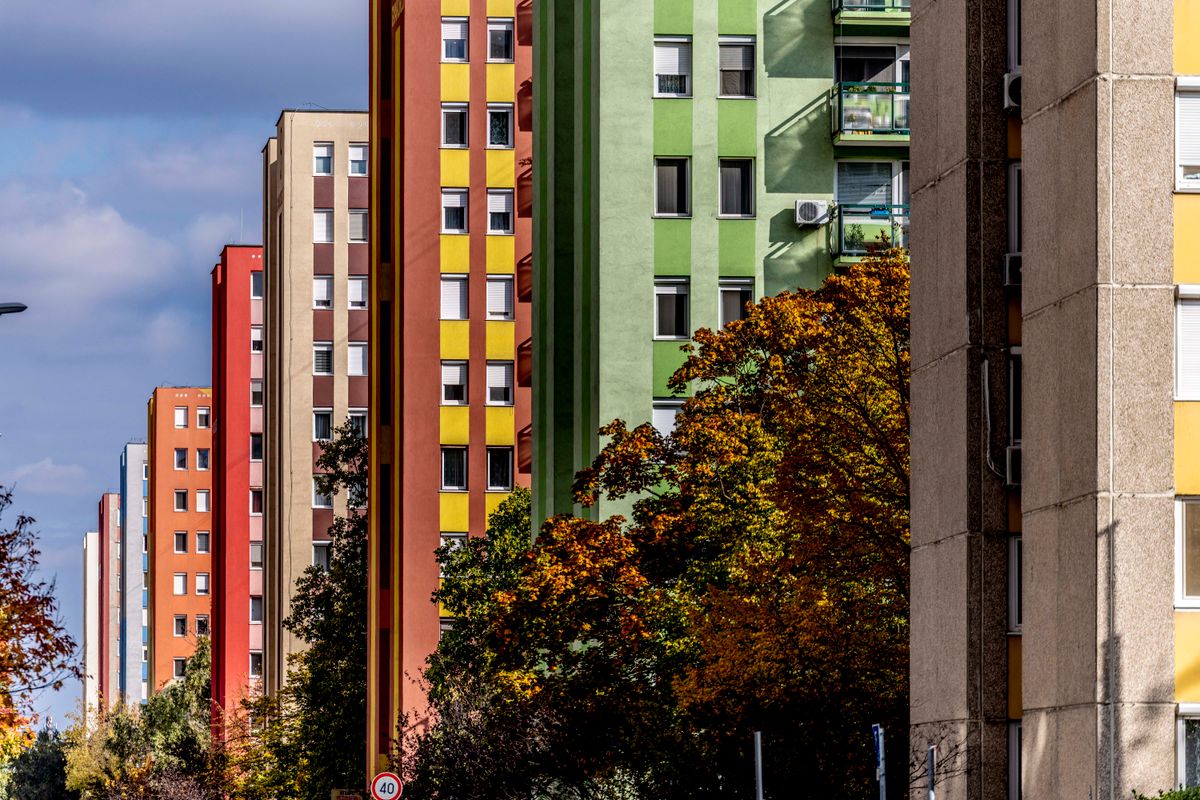 Panelházak Budapesten