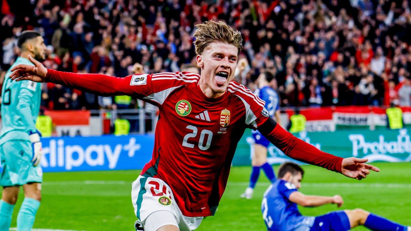 Gruber Zsombor az első gólját szerezte a magyar válogatott mezében, ezzel állította be a 2-0-s végeredményt az Örményország elleni vb-selejtezőn