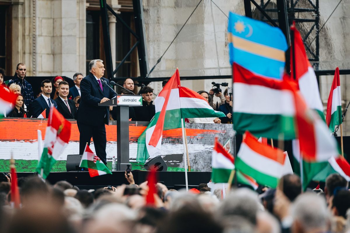 Kossuth tér október 23. 1956-os forradalom Orbán Viktor
