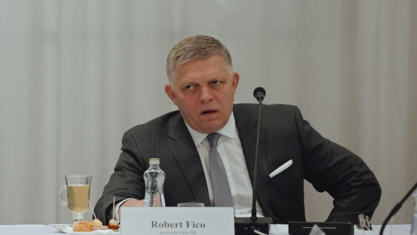Robert Fico szlovák miniszterelnök (Fotó: AFP)