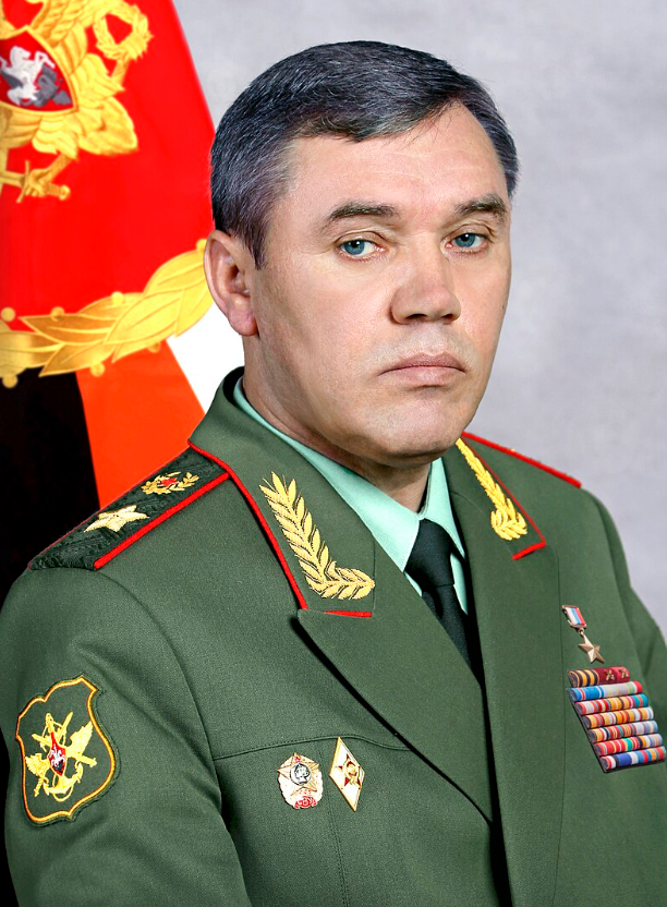 Valerij Geraszimov, az orosz fegyveres erők vezérkari főnöke.
