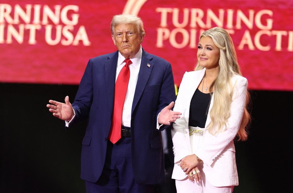 Donald Trump és Erika Kirk is felszólalt a Charlie Kirk emlékére tartott rendezvényen