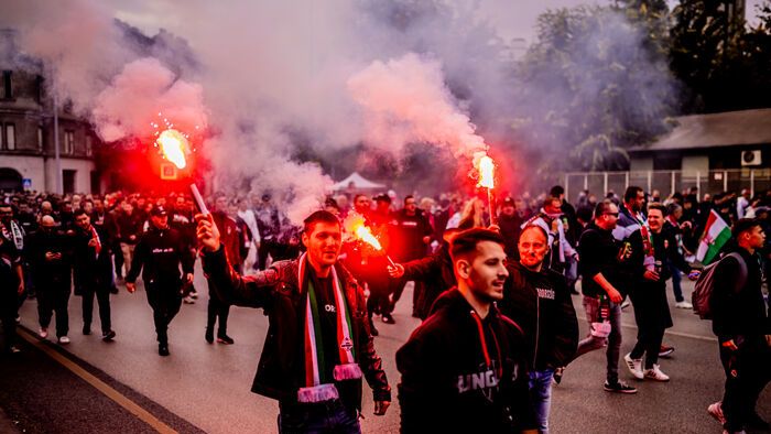 Magyarország - Örményország VB selejtező a Puskás Arénában, magyar válogatott,