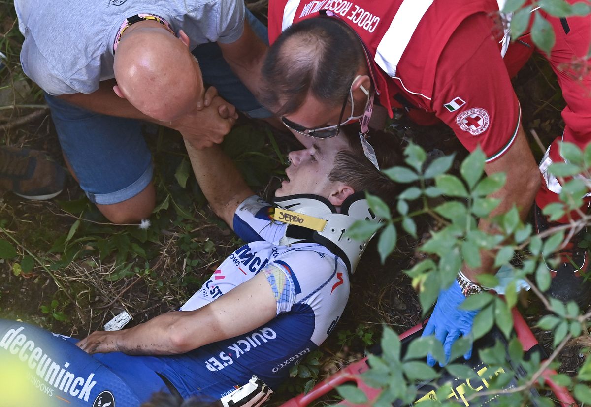 2020-ban nem sokon múlt, hogy a ma már olimpiai és világbajnok, Vuelta-győztes Remco Evenepoel karrierje nem ért tragikusan korai véget