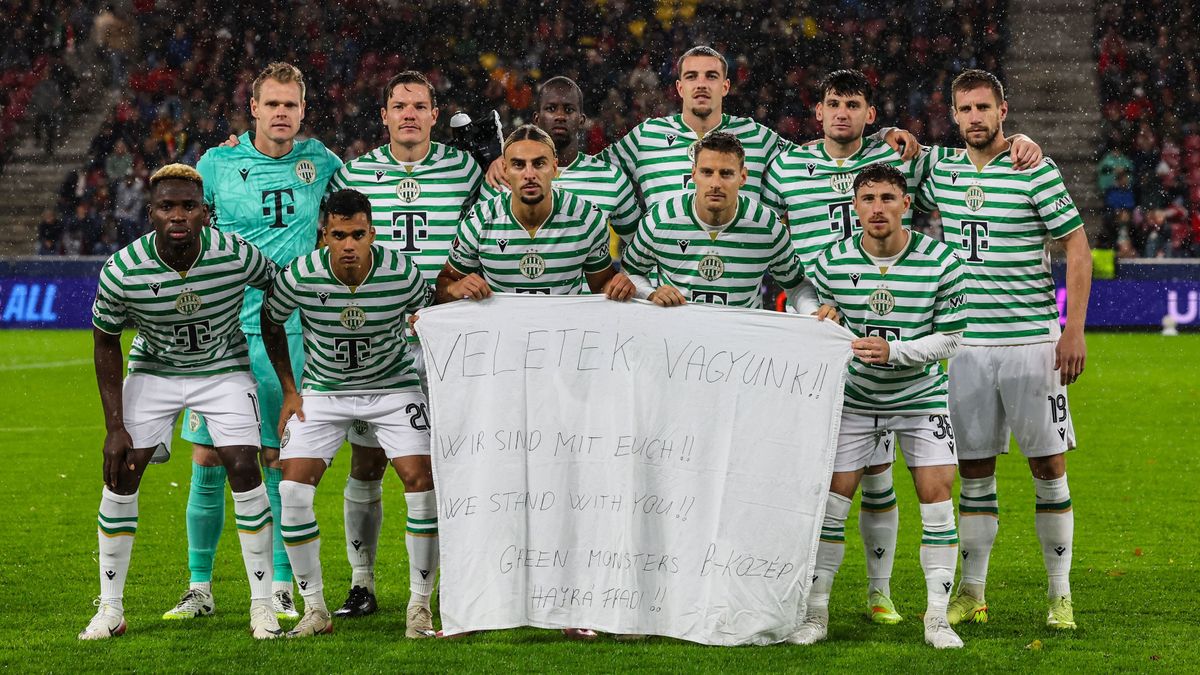 Az FTC játékosai együttérzésükről biztosították a csapat szurkolóit.