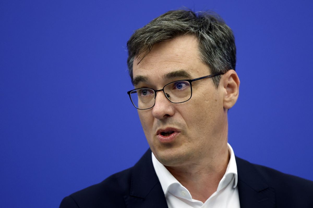 Karácsony Gergely főpolgármester szerint  teljesen mindegy milyen kormány lesz, a visszatartot pénzek meg fognak érkezni (Fotó: Guillaume Horcajuelo / MTI/EPA)