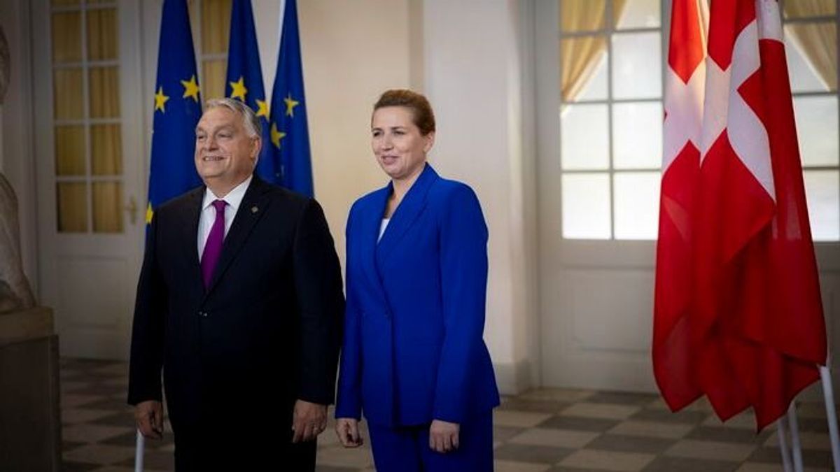 A dán kormányfő Orbán Viktornak üzent