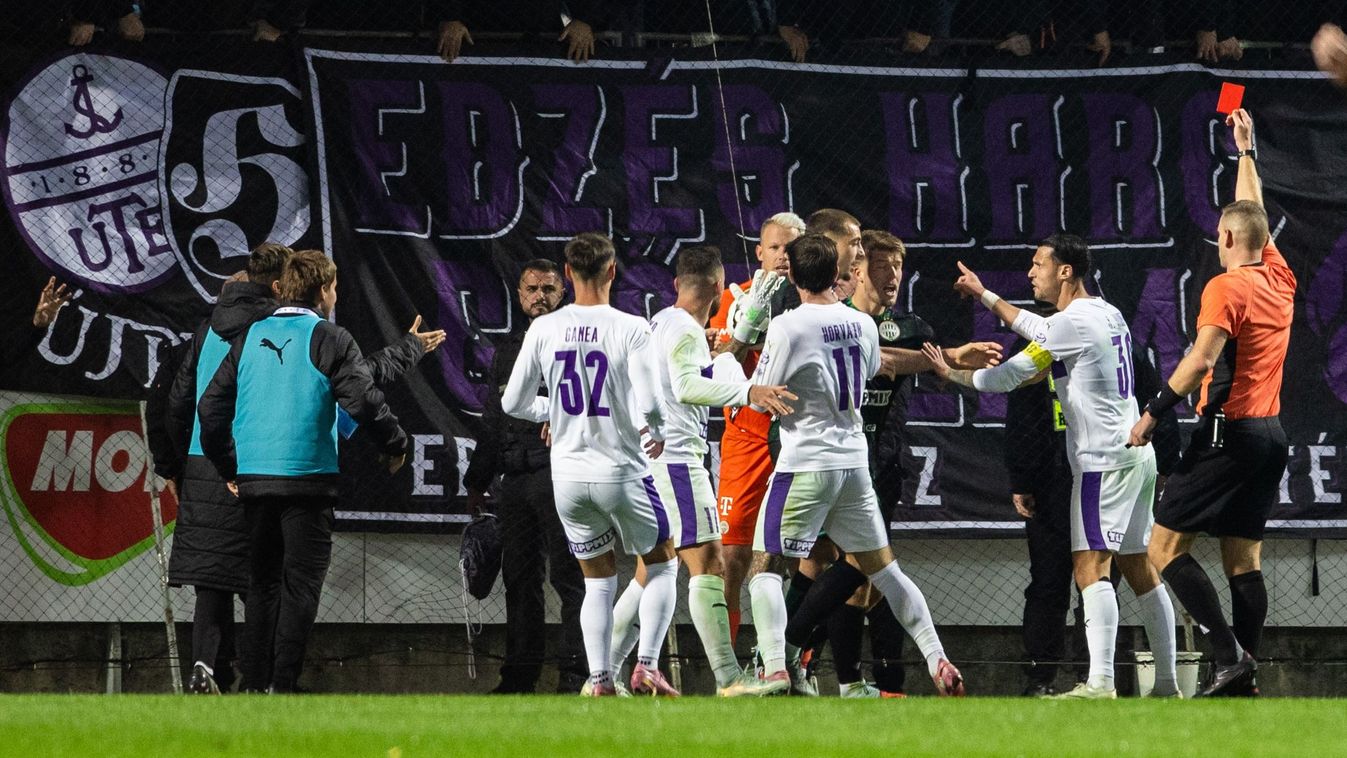 Gróf Dávid kiállítása miatt igencsak feszült hangulatban ért véget a derbi.
