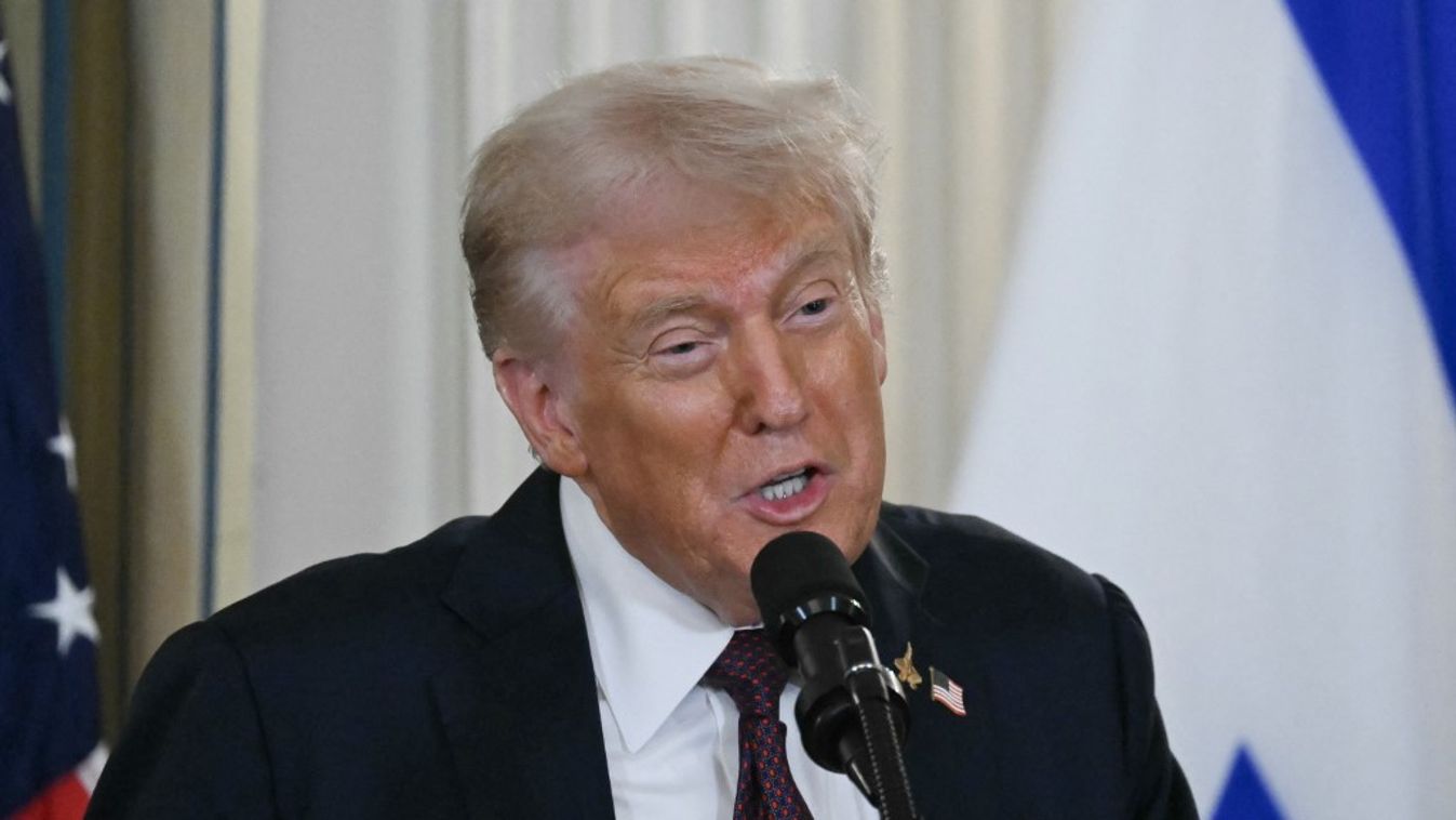 Donald Trump amerikai elnök (Fotó: AFP)