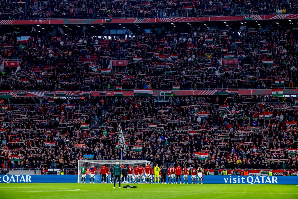 Magyarország - Örményország VB selejtező a Puskás Arénában, magyar válogatott mérkőzés,  