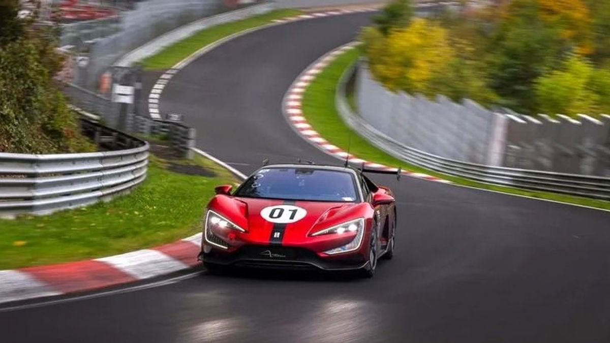 Kínai hipersportkocsi a Nürburgring leggyorsabb elektromos szériaautója