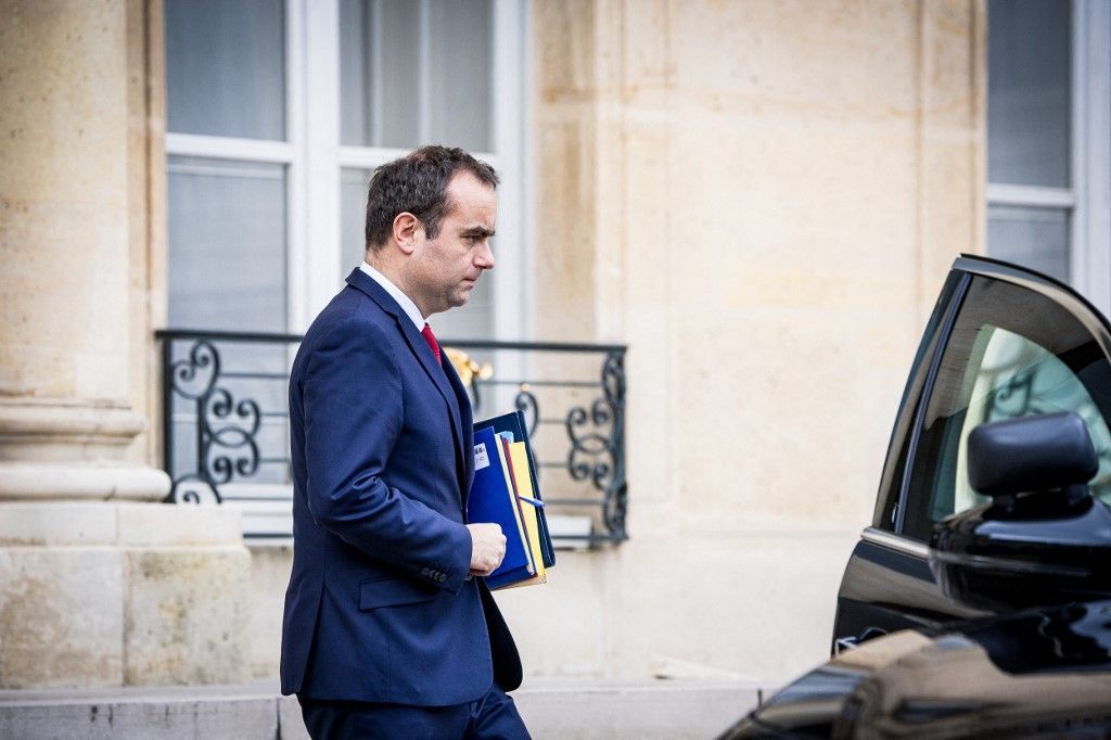 Sébastien Lecornu (Fotó: AMAURY CORNU / Hans Lucas)