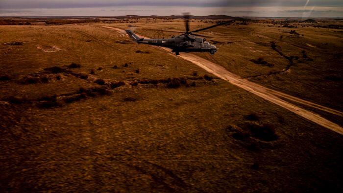 Mi-24 helikopteres lövészet Honvédség honvédelem