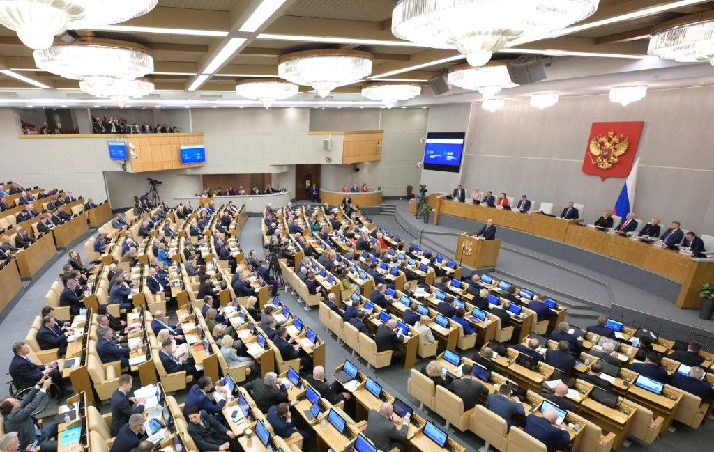 Az orosz törvényhozás, a Duma szakbizottságaiban is téma a budapesti békecsúcs. Illusztráció.