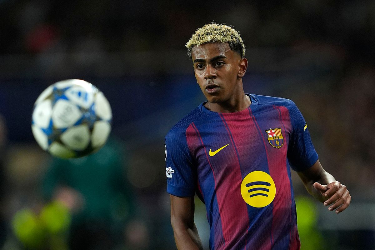 FC Barcelona's Lamine Yamal during Champions League 2025/2026, League Phase, Round 2 match. October 1 ,2025. (ALTERPHOTOS/PsnewZ/Acero)