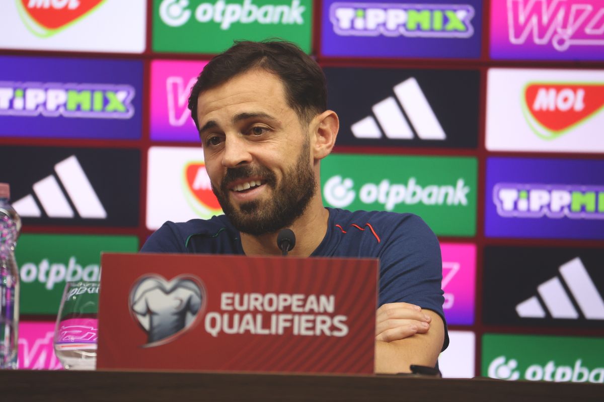 20250909 Budapest
Magyarország - Portugália férfi labdarúgás, VB selejtező mérkőzés.
fotó: Mirkó István (MI)
MW
képen: Bernardo Silva
