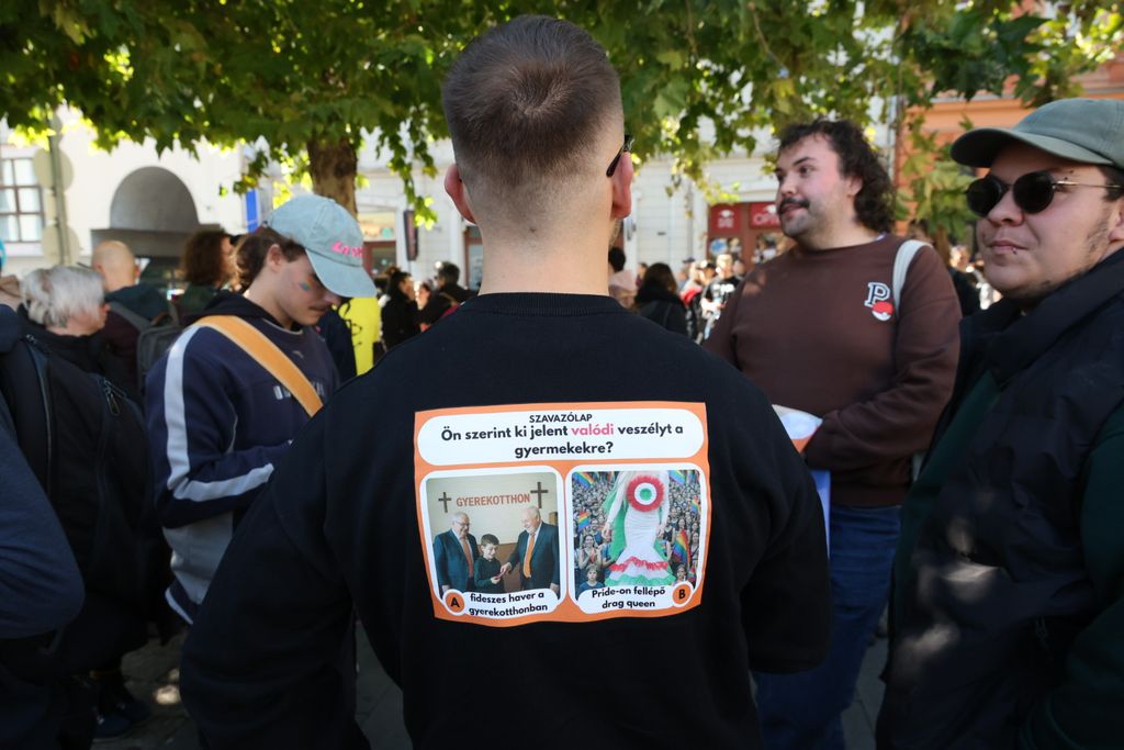 pécsi Pride felvonulás