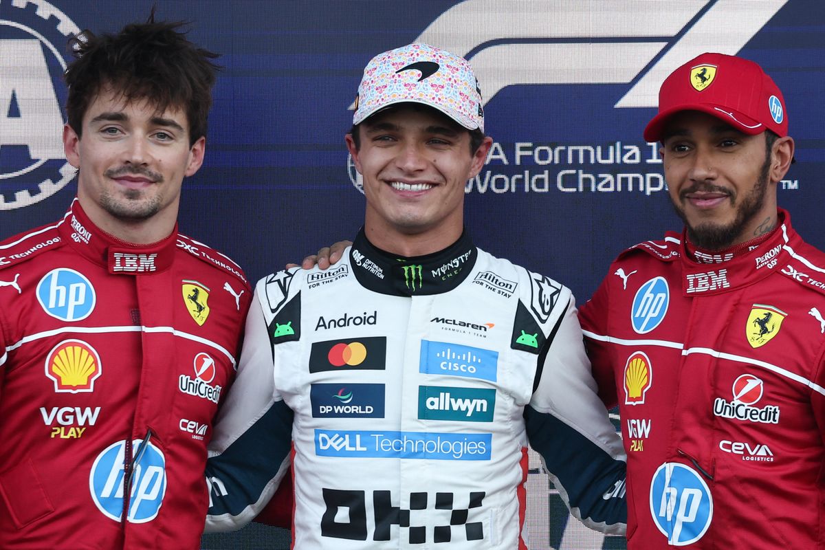 Leclerc, Norris és Hamilton, a Forma-1-es Mexikóvárosi Nagydíj időmérője után