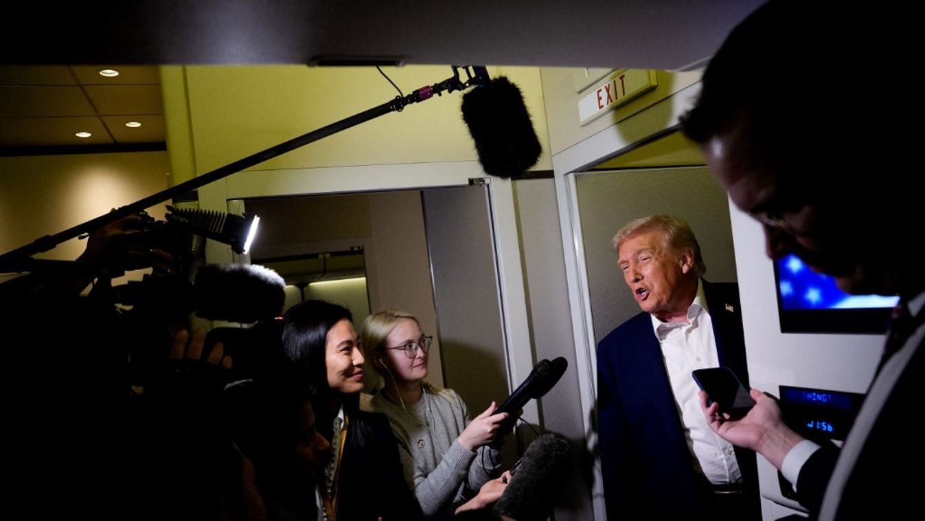 Donald Trump amerikai elnök (Fotó: AFP)