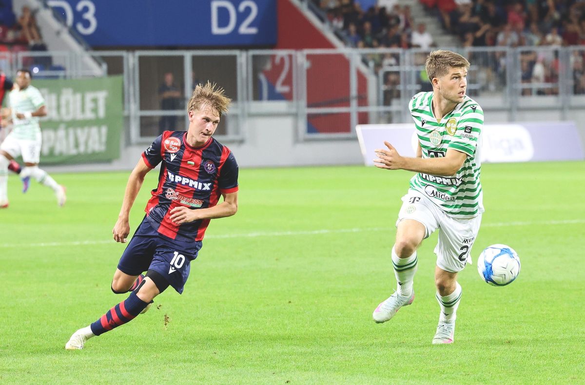 Manner Balázs Európa-liga-meccsen az FTC színeiben játszott, az NB I-ben már a Nyíregyháza mezében szerepel, itt pont a Fradi ellen