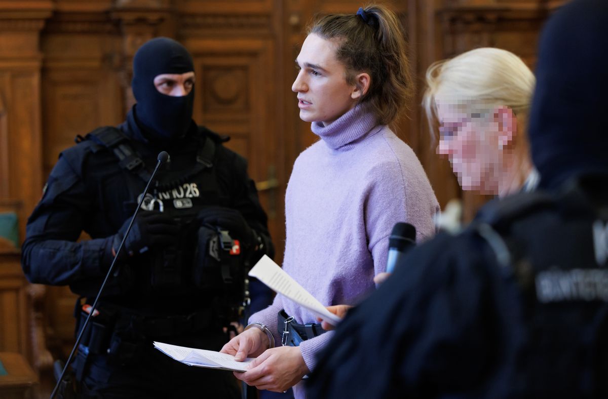 A 2023-as antifa-támadásokban részt vett német nembináris Simeon Ravi Trux Maja