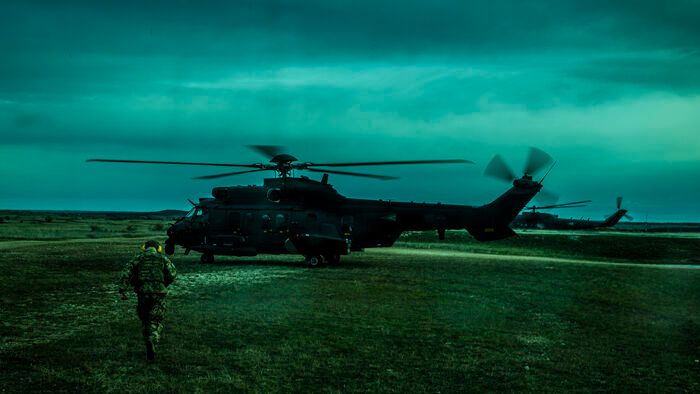Mi-24 helikopteres lövészet Honvédség honvédelem