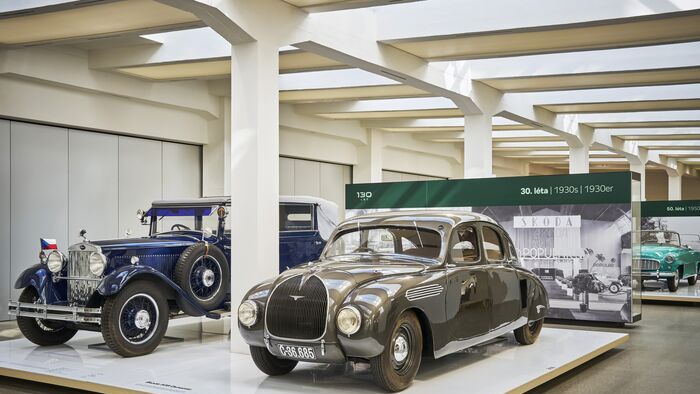 Gyári fotókon a Skoda Múzeum