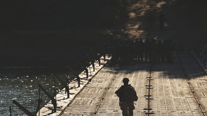 Adaptive Hussars 2025 országvédelmi gyakorlat pontonhíd Tisza