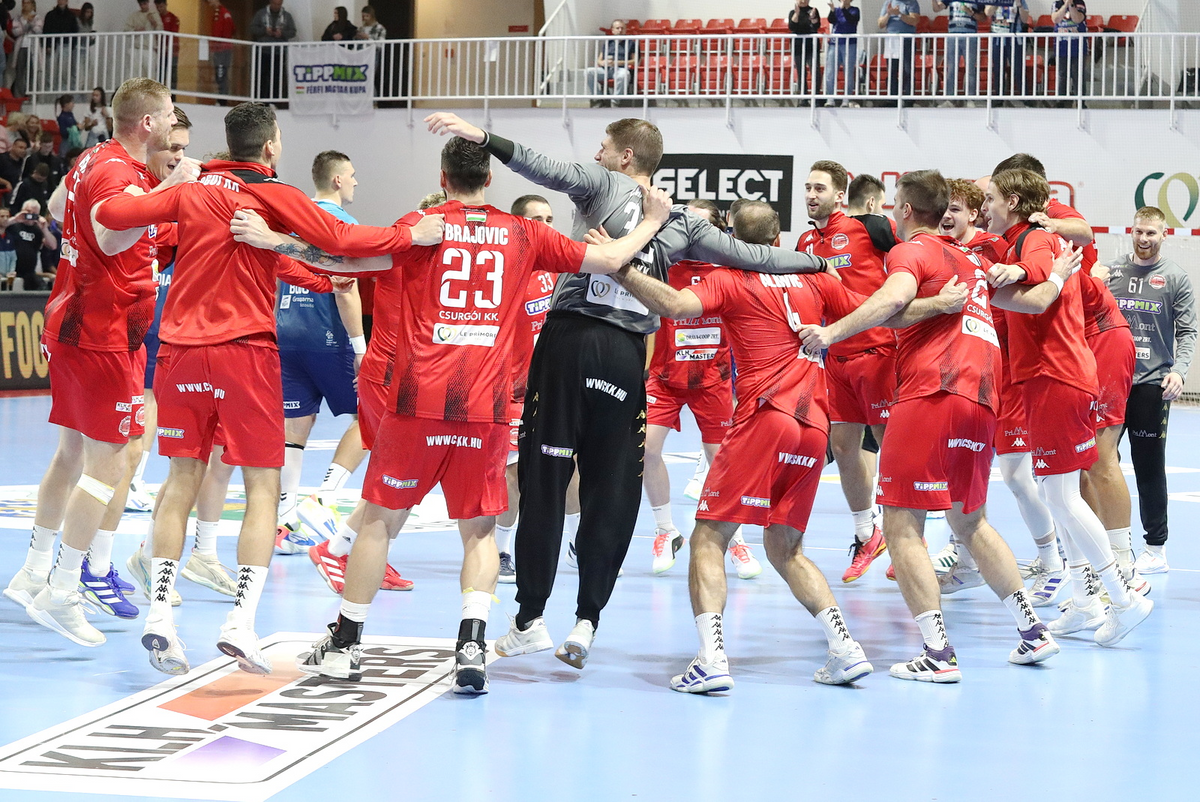 Így ünnepelte a Csurgó a Szeged elleni pontszerzést