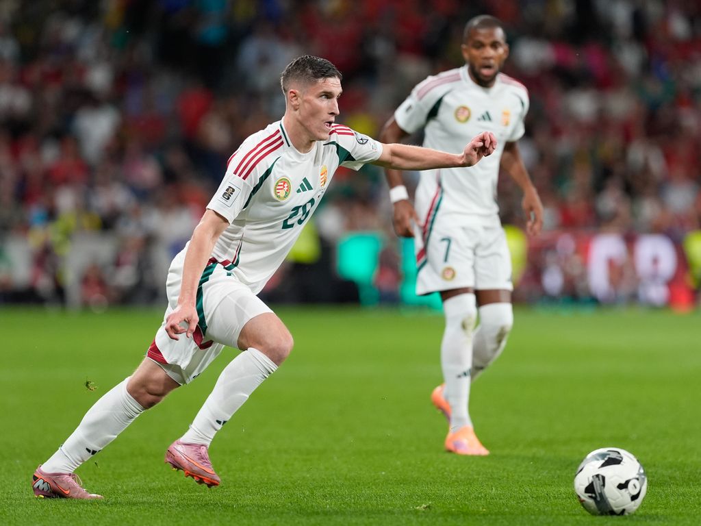 Lisszabon, 2025. október 14.
Portugália - Magyarország labdarúgó világbajnoki selejtező a lisszaboni Estádio José Alvalade stadionban 2025. október 14-én.
