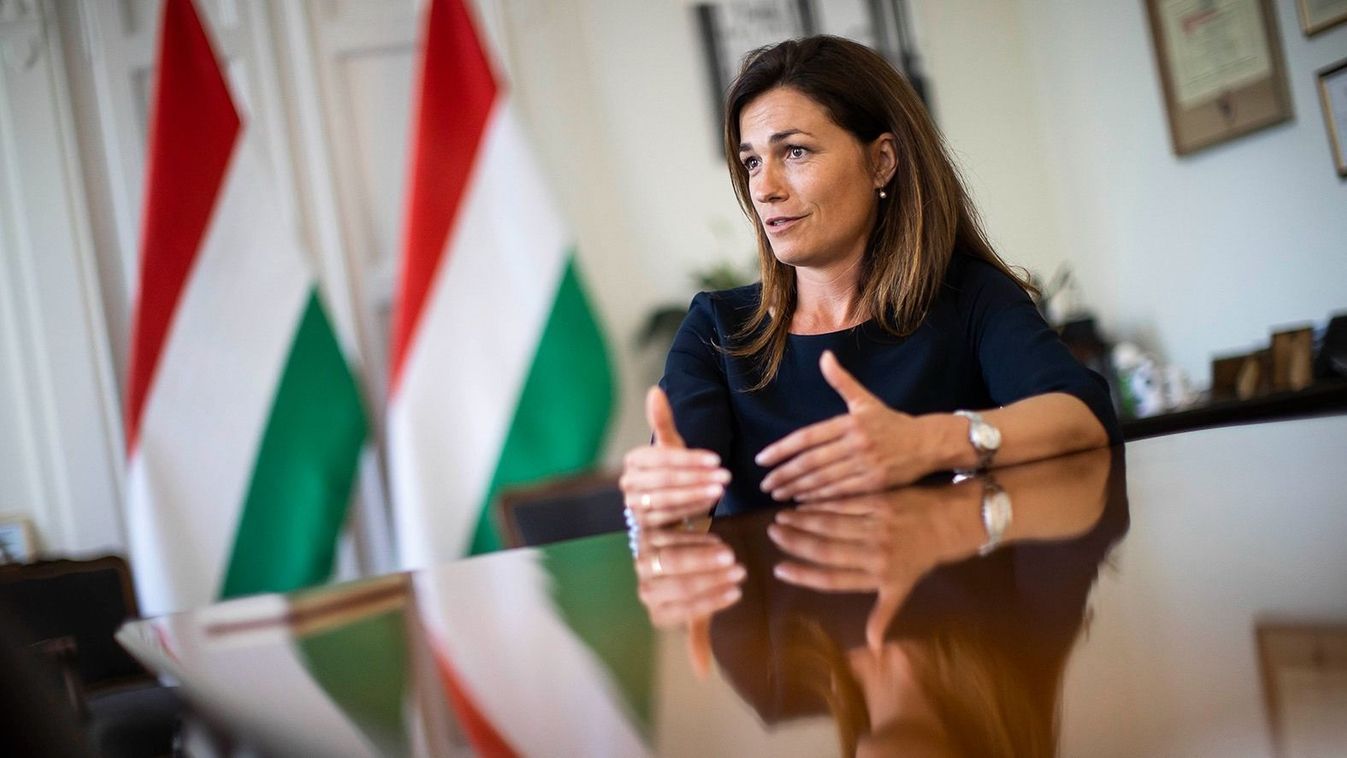 Borítókép: Varga Judit volt igazságügyi miniszter (Fotó: Kurucz Árpád)