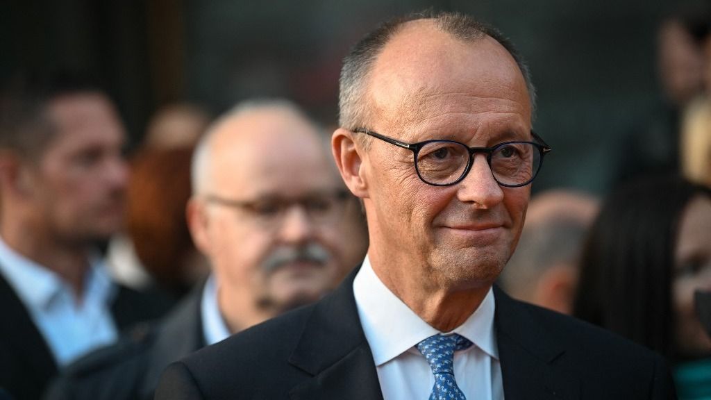 A német kancellár, Friedrich Merz